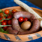 Home-made cold cuts with sausage